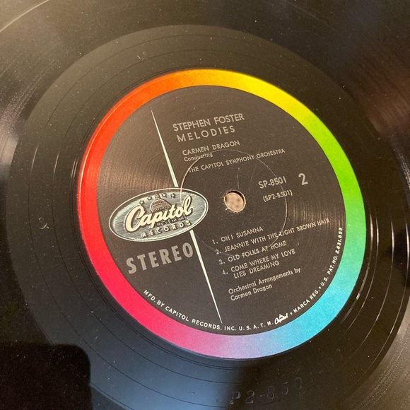 Stephen Foster Melodies - Carmen Dragon Orchestra Classical Vintage Music - Picture 14 of 15